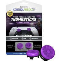 KontrolFreek FPS Performance Thumbsticks - Frenzy Edition, Analog-Stick violett/schwarz, 2 Stück, für Playstation 5/4 Controller