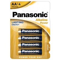 Panasonic Alkaline Power AA, Batterie 4 Stück, AA