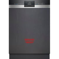 Siemens SN53HS10TE iQ300, Spülmaschine edelstahl (gebürstet)/schwarz, 60 cm, Home Connect