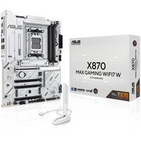 ASUS X870 MAX GAMING WIFI7 W, Mainboard weiß