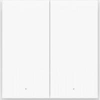 Aqara Smarter Lichtschalter H1 EU (ohne Neutralleiter)  grau, Doppel Wippe