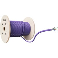 Digitus Professional Cat.6 F/UTP Verlegekabel simplex, B2ca violett, 500 Meter Trommel