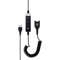 EPOS Adapterkabel USB-ED CC 01 MS schwarz, für Headsets der CIRCLE- und CENTURY-Serie