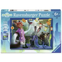 Ravensburger Kinderpuzzle - Zurück in Zoomania 100 Teile