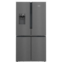 Siemens KF96DAXEA iQ500, French Door edelstahl (dunkel), Home Connect