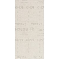 Bosch Expert M480 Netzstruktur-Schleifblatt 93 x 186mm, K240 10 Stück, für Schwingschleifer