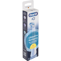 Braun Oral-B iO Ultimative Reinigung 4er, Aufsteckbürste weiß