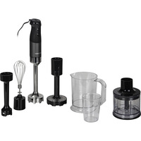 Kenwood Triblade XL Pro Stabmixer HBM80.322BK schwarz/anthrazit, 1.200 Watt, mit Zerkleinerer und Schneebesen