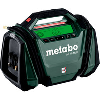 Metabo AK 18 Multi (600794850) Akku-Kompressor, 18 Volt grün/schwarz, ohne Akku und Ladegerät