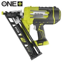 Ryobi ONE+ Akku-Nagler R15GN18-0, 18Volt grün/schwarz, ohne Akku und Ladegerät