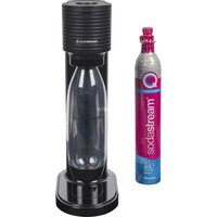 SodaStream Wassersprudler GAIA Black schwarz, inkl. 1 PET-Flasche + 1 CO₂-Zylinder
