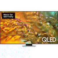 SAMSUNG GQ-85Q80D, QLED-Fernseher 214 cm (85 Zoll), silber/schwarz, UltraHD/4K, HDR, Twin Tuner, Direct Full Array, 120Hz Panel