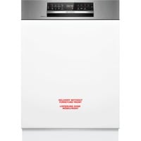 Bosch SMI6ZCS16E Serie 6, Spülmaschine edelstahl (gebürstet), 60 cm, Home Connect