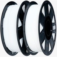 Creality Ender-PLA Filament Value Pack Weiß, 3D-Filament 2 kg, 1,75 mm, auf 2 Rollen