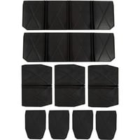 EINHELL Systemkoffer Kunststofffächer-Set, 9-teilig, Einlage schwarz, für E-Case S-C, E-Case S-F