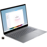 HP OmniBook Ultra 14-fd0099ng, Notebook silber, AMD Ryzen AI 9 HX 375, AMD Radeon 890M, 32 GB LPDDR5X, 2 TB (2 TB SSD), Windows 11 Home 64-Bit