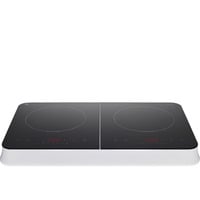 Medion LIFE Doppel-Induktionskochplatte MD18493  schwarz, 3.500 Watt, 2x Ø 20cm