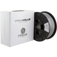 PrimaCreator PrimaValue PLA Silver, 3D-Kartusche dunkelgrau, 1 kg, 1,75 mm, auf Rolle