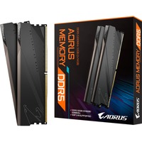 GIGABYTE DIMM 32 GB DDR5-5200 (2x 16 GB) Dual-Kit, Arbeitsspeicher schwarz, GP-ARS32G52D5, AORUS, INTEL XMP