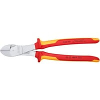 KNIPEX Kraft-Seitenschneider 74 06 250 VDE, Schneid-Zange rot/gelb, Länge 250mm, VDE-geprüft