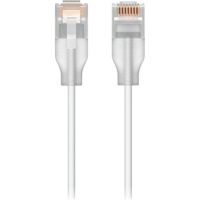 Ubiquiti UniFi Etherlighting Cat.6 Patch Kabel weiß/transparent, 3 Meter