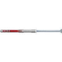 fischer Langschaftdübel DuoXpand 10x140 T hellgrau/rot, 50 Stück