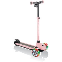 GLOBBER One K E-Motion Plus 4 Plus, E-Scooter rosa, mit Leuchtrollen