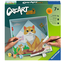 Ravensburger CreArt Do it together - Katze, Malen