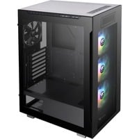 Thermaltake Divider 550 TG Ultra, Tower-Gehäuse schwarz, Tempered Glass