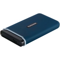 Transcend ESD370C 500 GB, Externe SSD blau, USB-C 3.2 Gen 2 (10 Gbit/s)