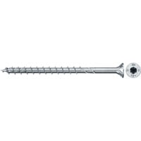 fischer Spanplattenschraube PowerFast II 8,0x120 Senkkopf TX 50 Stück, mit Teilgewinde, verzinkt