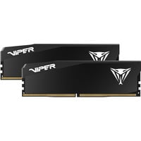 Patriot DIMM 32 GB DDR5-6400 (2x 16 GB) Dual-Kit, Arbeitsspeicher schwarz, VEU532G6432K, Viper Elite 5 Ultra, INTEL XMP, AMD EXPO