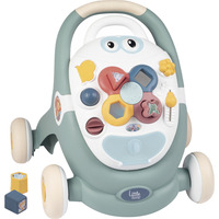 Smoby Little Smoby 3-in-1 Lauflernwagen, Geschicklichkeitsspiel