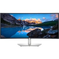 Dell U3423WE, LED-Monitor 87 cm (34 Zoll), silber/schwarz, WQHD, IPS, Curved, USB-C