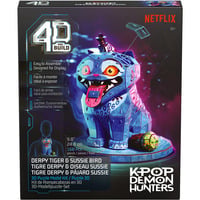 Spin Master 4D Build - K-Pop Demon Hunters - Derpy Tiger und Sussie Vogel , Modellbau 