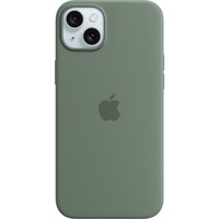 Apple Silikon Case mit MagSafe, Handyhülle dunkelgrün, iPhone 15 Plus