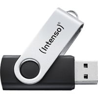 Intenso Office Line 32 GB, USB-Stick silber/schwarz, USB-A 3.2