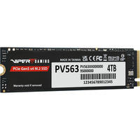 Patriot VIPER PV563 4 TB, SSD PCIe 5.0 x4, NVMe 2.0, M.2 2280