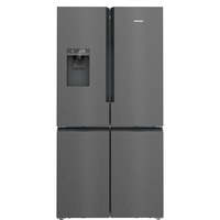 Siemens KF96DPXEA iQ700, French Door edelstahl (dunkel), Home Connect