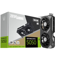 ZOTAC GeForce RTX 5050 Twin Edge OC 8GB, Grafikkarte DLSS 4, 3x DisplayPort, 1x HDMI 2.1