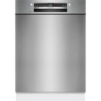 Bosch SMU4ETS08E Serie 4, Spülmaschine edelstahl (gebürstet), 60 cm, Home Connect