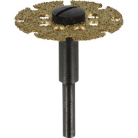 Dremel Trenn- und Formscheibe Ø 25,4 mm (542), Trennscheibe 1 Stück, Schaft Ø 3,2mm