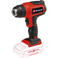 EINHELL Akku-Heißluftpistole TE-HA 18 Li-Solo, Heißluftgebläse rot/schwarz, ohne Akku und Ladegerät