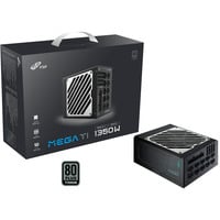 Fortron FSP MEGA TI 1350W, PC-Netzteil schwarz, 2x 12-Pin High Power GPU, 6x PCIe, Kabelmanagement, 1350 Watt