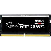 G.Skill SO-DIMM 16 GB DDR5-5600 , Arbeitsspeicher schwarz, F5-5600S4645A16GX1-RS, Ripjaws , INTEL XMP