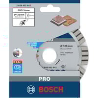 Bosch Diamanttrennscheibe Best for Stone, Ø 125mm Bohrung 22,23mm