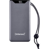 Intenso Powerbank F10000 Gray grau, 10.000 mAh, PD 3.0, Quick Charge 3.0