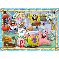 Ravensburger Kinderpuzzle - Neue Abenteuer in Bikini Bottom 200 Teile