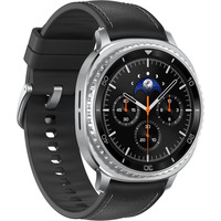 SAMSUNG Galaxy Watch8 Classic, Smartwatch schwarz, 46mm, LTE, Hybrid-Armband