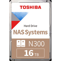 Toshiba N300 16 TB , Festplatte SATA 6 Gb/s, 3,5", Bulk